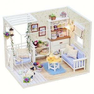 ไดอารี่แมวบ้าน DIY ของขวัญวันเกิดสุดสร้างสรรค์สำหรับแฟนสาว ชุดสร้างบ้านจำลอง DIY HOME - Product Image 1