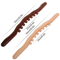 Masseur facial en bois de hêtre, bâton de massage Gua Sha avec fonction musicale pour la relaxation musculaire du dos et le bien-être