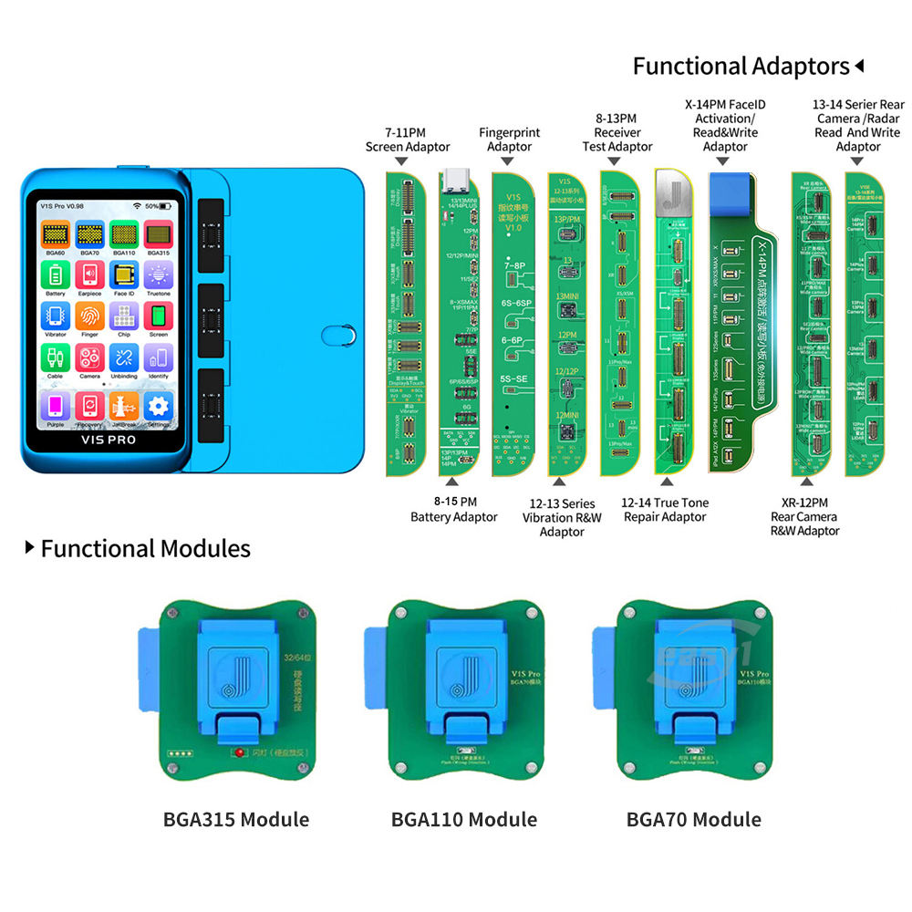 Para iPhone 6-15 v1s pro programador sin tableros