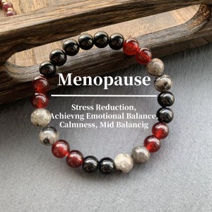 Éxito de Ventas Transfronterizo: Amuleto Unisex de Piedra Natural TK Trendy con Ópalo, Ojo de Tigre, Lapislázuli y Bola de Cristal Lampwork, Regalo - Product Image 4