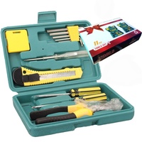 Kit d'outils de maintenance portable de haute qualité pour la maison, outils à main multifonctions avec boîte rigide