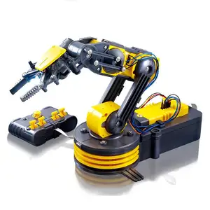 Bildungs mechanik STEM Building Wire-Controlled Powered Fernbedienung Roboter Arm Edge Roboterarm Spielzeug roboter