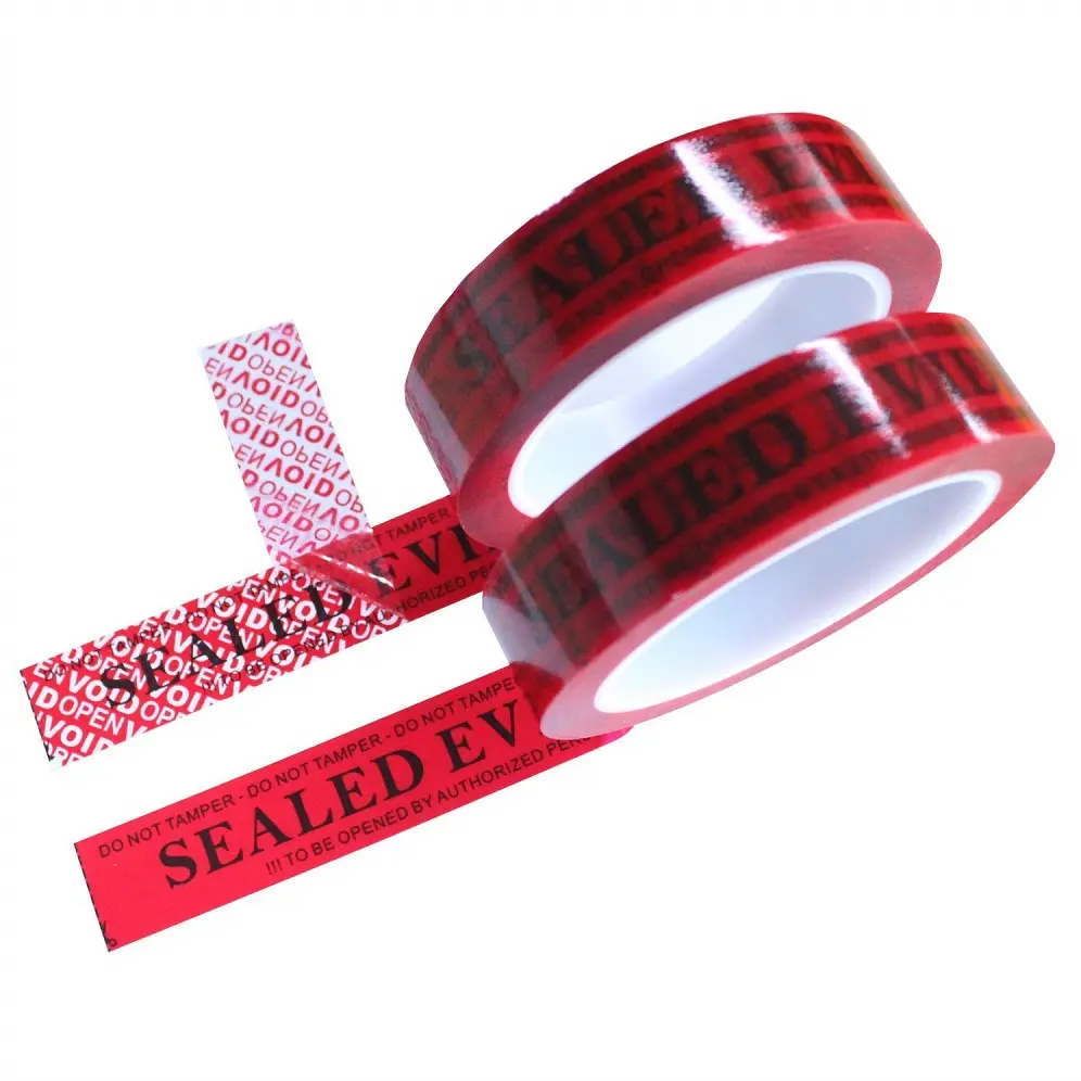 Custom Printing VOID Removable Tamper Evident Security Seal Parcel Packing Tape