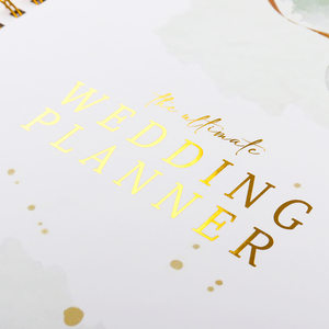 Impression couverture rigide planificateur <span class=keywords><strong>de</strong></span> mariage personnalisation personnalisation mon livre <span class=keywords><strong>de</strong></span> mariage <span class=keywords><strong>de</strong></span> rêve avec bords dorés - Product Image 6