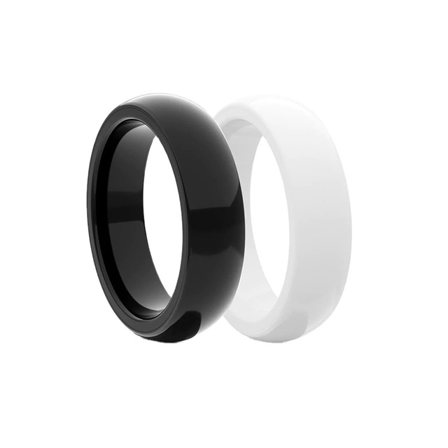 Ceramic Nfc Ring Smart Chip Social Media Payment Access Control Nfc Ring Smart Ring