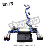 Système d'échappement Catback Valvetronic pour BMW 320i/328i/330i F30/F35 N20/B48 2.0T 2012-2020, échappement sport en titane