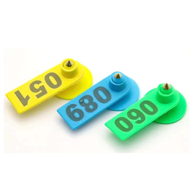 Wholesale Custom Tag Tagger Cattle Tracking Device Gps Chip Uhf Rfid Eartag Reflective Goat Rabbit Animal Ear Tags for Sheep Cow