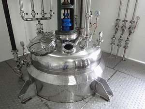 Réacteur à lit emballé de 100l, 2000l, 5000l, 10000l, prix avec pompe centrifuge - Product Image 5