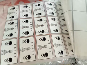 Tintas de Silicona <span class=keywords><strong>para</strong></span> Serigrafía Brillante, Inodoras, Incoloras, Certificadas por OEKO-TEX, <span class=keywords><strong>Pegamento</strong></span> Termofusible de Esquina Afilada <span class=keywords><strong>para</strong></span> Prendas Textiles - Product Image 3