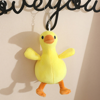 Jouets en peluche en gros, petits canards jaunes, rembourrés en coton PP, super doux, pour la décoration de la maison, cadeaux d'anniversaire pour enfants