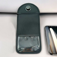 Étui de téléphone verrouillable personnalisé avec logo populaire, anti-caméra, aimant, étui de téléphone en néoprène verrouillable pour les écoles