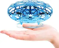 Stok!!! Mini Drone UFO uçan uçak oyuncak küçük algılama Drones kapalı, açık oyun serin el kontrollü Drone çocuklar için