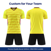 Camiseta de Fútbol Personalizada por Sublimación, Malla de Poliéster con Logotipo, Nombre y Número del Equipo, Camiseta de Fútbol OEM al por Mayor