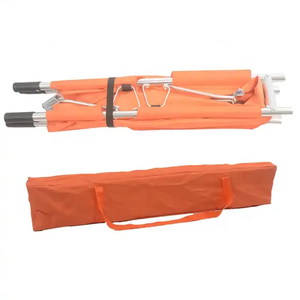 Perenggang lipat portabel, perenggang medis dengan pekerjaan berat paduan aluminium dapat dilipat untuk penyelamatan darurat - Product Image 2