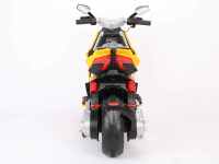 Moto électrique pour enfants Spider 3 roues 12V 4.5AH 380*2 avec gros pneus en caoutchouc, phare LED et musique MP3 USB pour garçons et filles de 3 à 10 ans