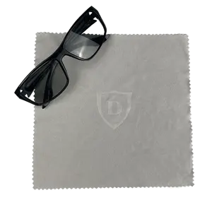 Customized Logo Coining Microfibre Glass Cloth Sunglasses Lens Jewelry Plaything Wiping Clean Glasses Cleaning Cloth