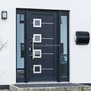 Bifold Big Automatic Iron Exterior Doors Front Entry Doors For Houses Interior Doors For Houses