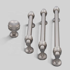 Mango de aleación de Zinc para muebles de China, barra en T sólida de oro y cromo, mango de lujo - Product Image 6