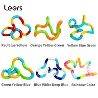 Bestseller - Jouet de jeu Twister uni - Nouveau modèle de système nerveux - 18 couleurs - Jouet sensoriel pour soulager l'anxiété des enfants