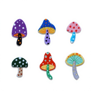 Premium Applique Embroidery Patch Embroidered <b>Iron</b> <b>On</b> Badge Twill Patches for Clothing Shirts Hats Bags Wholesale Garment - Product Image 6