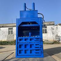 Presse à balles verticale hydraulique pour papier usagé et bouteilles PET usées