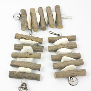 Jouet suspendu <span class=keywords><strong>pour</strong></span> cage à oiseaux, bâton en bois naturel brut, <span class=keywords><strong>os</strong></span> <span class=keywords><strong>de</strong></span> <span class=keywords><strong>seiche</strong></span> avec clochette, jouet à mâcher <span class=keywords><strong>pour</strong></span> perroquet, jouet minéral au calcium <span class=keywords><strong>pour</strong></span> oiseaux <span class=keywords><strong>de</strong></span> compagnie - Product Image 5