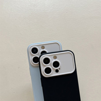 Coque de protection pour iPhone 14 Pro TPU Injection PC 2 en 1 Skin Feeling Large Window Lens Protective Cover Phone Case for iPhone 11 12 13 15 Plus
