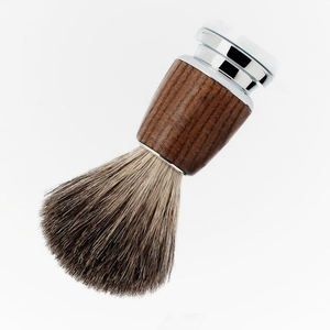 Pinceau à raser LiYi LY501 Badger Barber avec manche en alliage de zinc pour la mousse de savon/crème dans les salons - Product Image 2