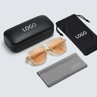 Lunettes de soleil tendance personnalisées légères avec protection UV400, unisexes, monture intégrale, de luxe, de créateur, pour un usage quotidien