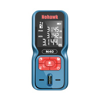 Nohawk Mini télémètre Laser portable outil de mesure de la Distance Laser avec LCD rétro-éclairé télémètre Laser numérique