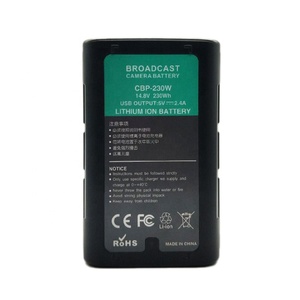 Batterie de montage en <span class=keywords><strong>V</strong></span> directe d'usine pour <span class=keywords><strong>Sony</strong></span> pour Panasonic pour la lumière LED 95W Batteries rechargeables d'autres accessoires d'appareil photo - Product Image 2