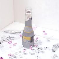 Lumières magiques Funny Foil Mini Bottle Confetti Popper Perfect Party Celebration & Special Event Party Decoration Supplies