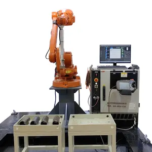 レーザー位置決め付き6軸アーク溶接ロボットABB産業用ハンドリングロボットアーム