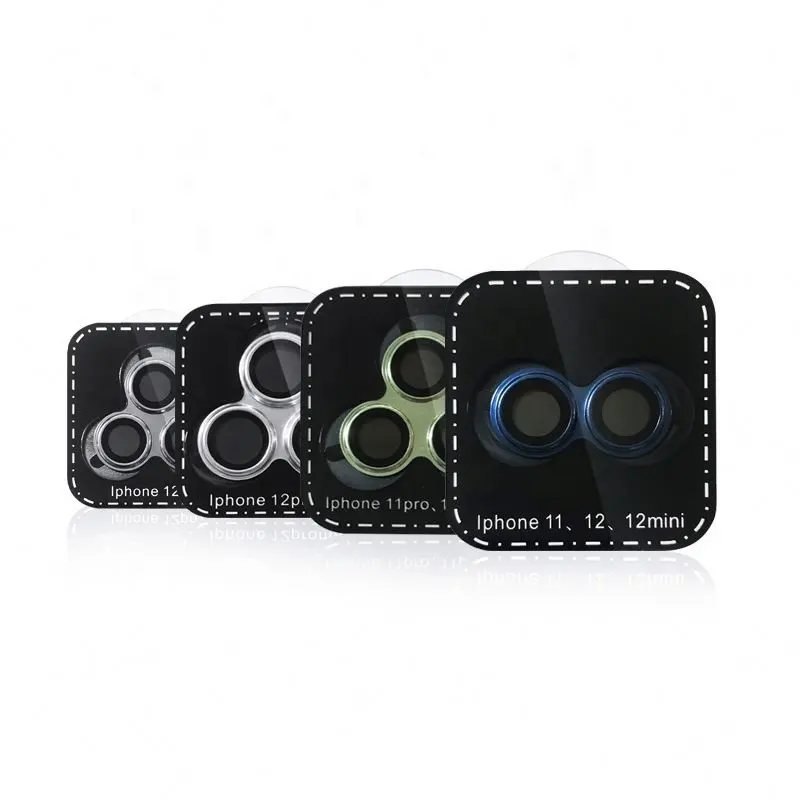 Heybingo 3d metal camera lens screen protector for iPhone samsung