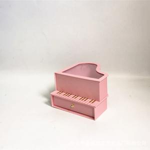 Прямая Продажа с фабрики бессмертный цветок подарочная коробка многоугольная сухая Цветочная пианино коробка крафт-бумага подарочная коробка на день рождения для упаковки - Product Image 5