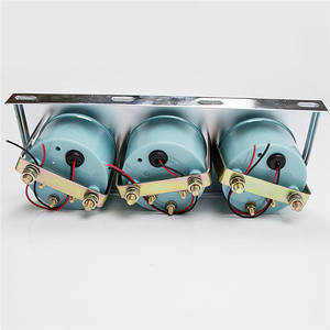 Kit de support de jauge de voiture chromé 3 en 1 (température de l'huile + température de l'<span class=keywords><strong>eau</strong></span> + volts) triple tableau de bord de <span class=keywords><strong>compteur</strong></span> de voiture - Product Image 6