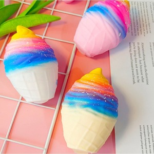 Most Popular Colorful TPR Food Ice Cream <b>Squeeze</b> Slow Rising <b>Ball</b> Stress Relief <b>Ball</b> Sensory Toys for Kids Adults - Product Image 2