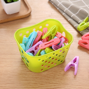 Offre Spéciale – Petits clips en plastique <span class=keywords><strong>pour</strong></span> le rangement domestique, le séchage des draps, la fixation des serviettes et des vêtements sur balcon – Durables et écologiques, également adaptés aux chaussures - Product Image 6
