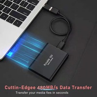 Upgrade Laptop & Hard Drive Desktop 128GB 256GB 512GB 1TB 2TB 4TB Solid State Drive dengan USB SATA Port ekspansi antarmuka PCIe