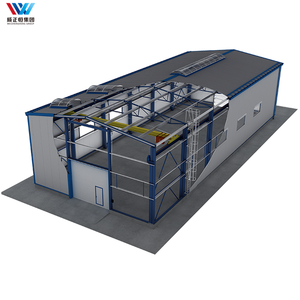 La progettazione modulare e prefabbricata dell'edificio con struttura metallica per il magazzino della struttura in acciaio consente di risparmiare tempo e fatica - Product Image 6