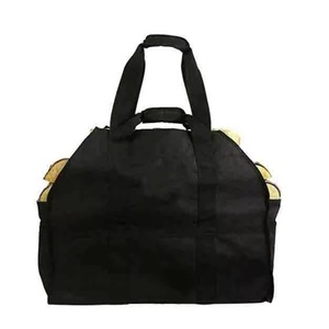 Échantillon Gratuit - Promotion Exceptionnelle : Sac de Transport pour Bûches de Bois de Chauffage - Noir - Sac de Transport Robuste et Durable pour Bois - Conception Autoportante avec - Product Image 1
