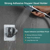 En gros, Ensemble de douche RV chromé 5 modes, Kit de douche à main économe en eau avec interrupteur pause, Jet puissant, Installation facile