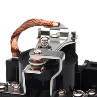 Relais électromagnétique 12VDC JQX-62F 100A 250VAC 28VDC pour contrôle industriel