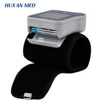 HUAAN Portable Electric Digital Automatic Wrist Blood Pressure Monitor with 60 Groups Memory