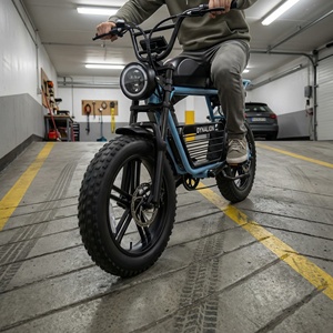 Bicicleta Eléctrica Urbana Compacta de Giro Rápido con Horquilla de Suspensión Delantera, Bicicleta Eléctrica para Estacionamiento en Centros Urbanos y Rampas de Garajes - Product Image 1