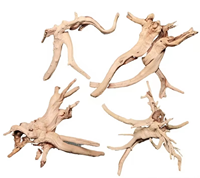 Racines d'Azalée, bois flotté, racines épiphytiques, corail, bois enrogné, décorations pour aquariums, aquascaping, ornements pour terrariums, sacs de culture pour plantes grimpantes