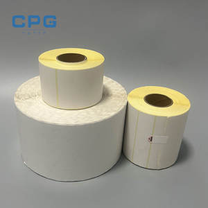 Customize Smooth Texture Fade Protection Three Proof Thermal Label <b>Sticker</b> 80x50mm 3x2 inch Barcode Label Retail Packaging Label - Product Image 1