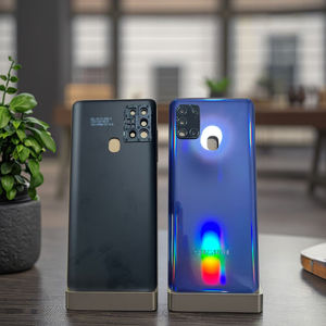 <span class=keywords><strong>Cover</strong></span> Posteriore in Vetro per <span class=keywords><strong>Samsung</strong></span> A21s, Copertura Batteria in Tutti i Colori Disponibili - Product Image 1