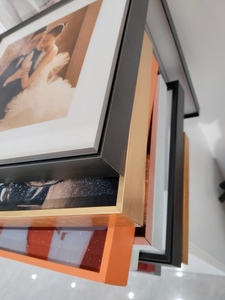 Customized <strong>Multi</strong> Size Colored Aluminum Alloy Metal <strong>Photo</strong> <strong>Frame</strong> Home Decoration Aluminum <strong>Picture</strong> Poster <strong>Frame</strong> - Product Image 2