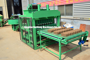 DF7-10 Model baru sepenuhnya otomatis mesin pembuat tanah bata tekan hidrolik penyumbat tanah silinder Fiy abu semen blok harga - Product Image 2